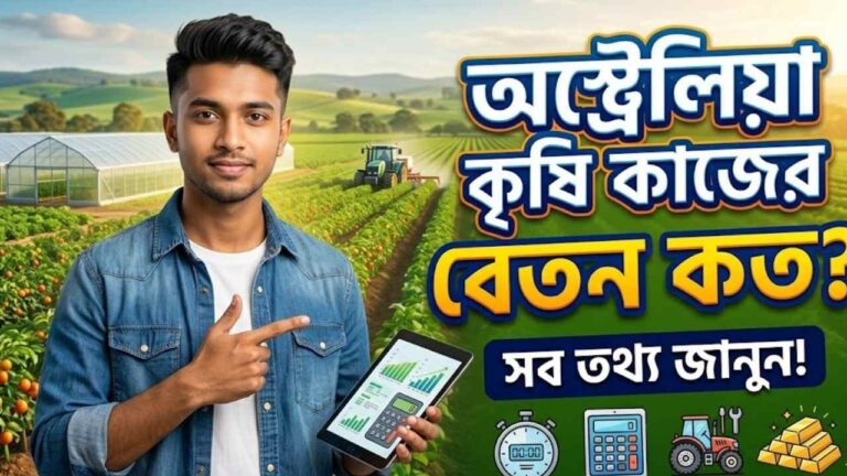 অস্ট্রেলিয়া কৃষি কাজের বেতন