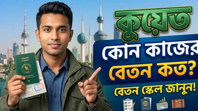 কুয়েত কোন কাজের বেতন