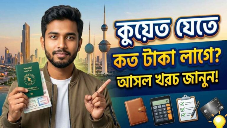 কুয়েত যেতে কত টাকা লাগে