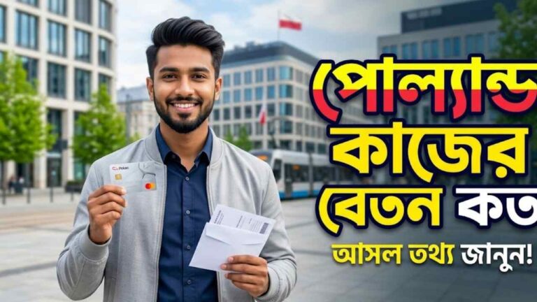 পোল্যান্ড কাজের বেতন কত