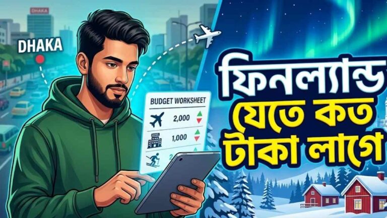 ফিনল্যান্ড যেতে কত টাকা লাগে