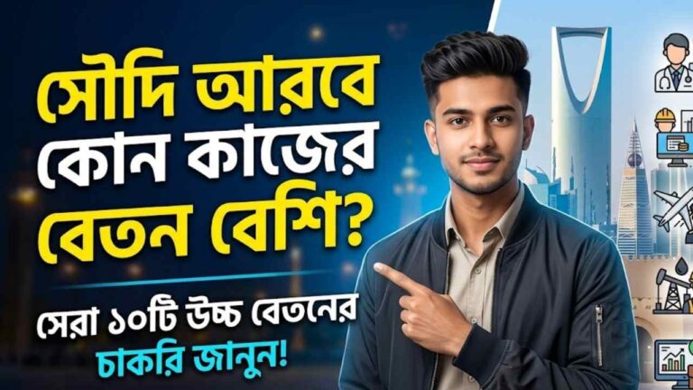 সৌদি আরবে কোন কাজের
